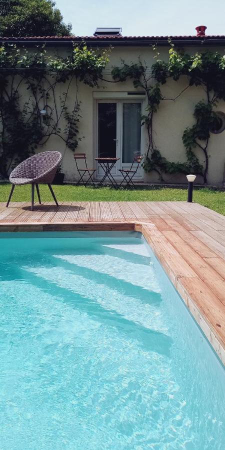 Merig'Home Chambre Bd Climatisee Dans Maison Avec Piscine Au Calme En Ville, Sdb & Toilettes Prives Angoulême Екстериор снимка