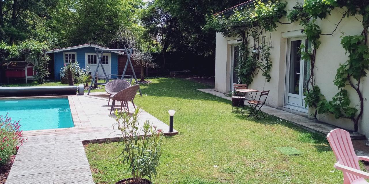 Merig'Home Chambre Bd Climatisee Dans Maison Avec Piscine Au Calme En Ville, Sdb & Toilettes Prives Angoulême Екстериор снимка